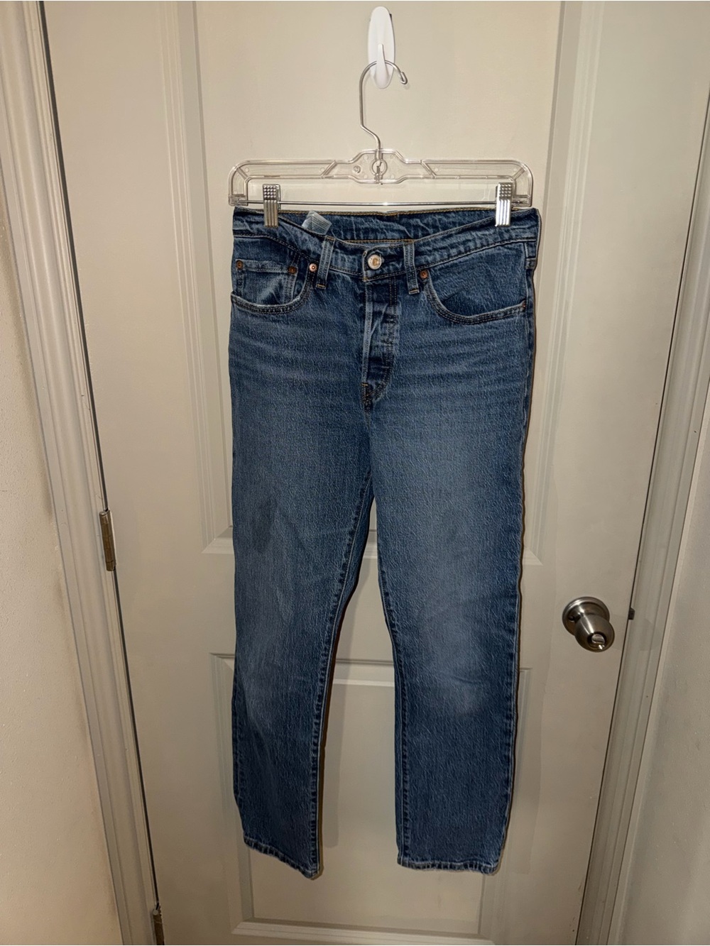 Levi's Straight-Leg Jeans in Classic Blue
